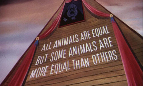 Orwell, Tutti gli animali sono uguali ma…